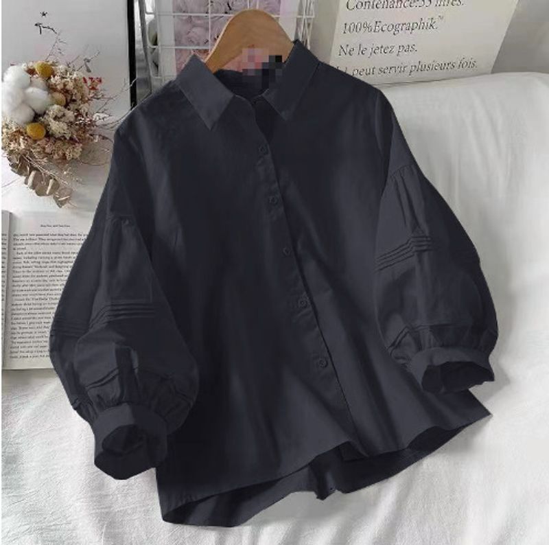 Ropa de mujer Verano y otoño Ropa de mujer Nueva burbuja Diseño de invierno para mujer Sense Niche Ropa de principios de primavera Tops pequeños_voghion.com