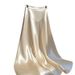 Gonna midi in raso bianco elegante in stile francese Hepburn di ChicShe per donna, primavera_voghion.com