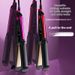 2-in-1 Ceramic Hair Straightener & Curler - Dual Voltage Styling Iron For Smooth & Wavy Hair_voghion.com