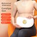 Automatic Abdominal Massager With Heat & Moxibustion - White Model With Essential Oil & Moxa Sticks, Kneading & Percussion Therapy_voghion.com