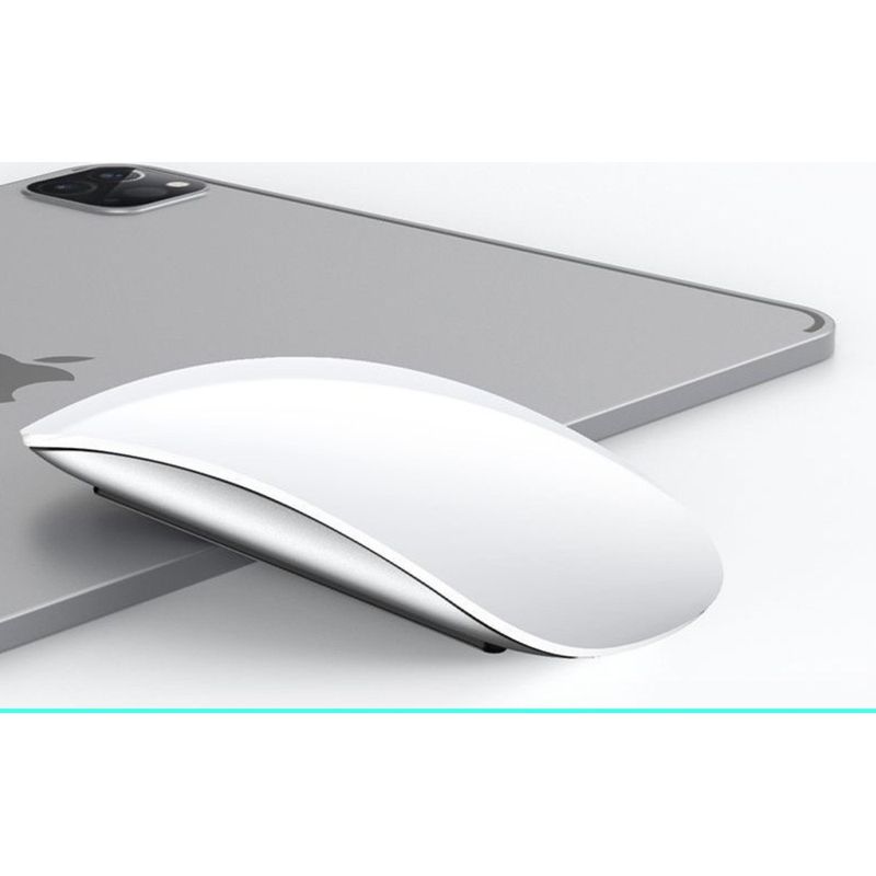 Stylowa bezprzewodowa mysz Bluetooth – smukła, przenośna i ładowalna do MacBooka, iPada, laptopa i komputera PC_voghion.com