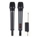 Trådløs mikrofon dynamisk UHF-opplading innebygd lydkort studioopptak lyd profesjonell scenekaraoke DJ_voghion.com