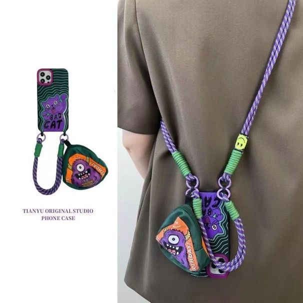 Monster Pack 15Pro phone case iPhone14ProMax Female 13 Influencer 12 Soft set 11 New X_voghion.com