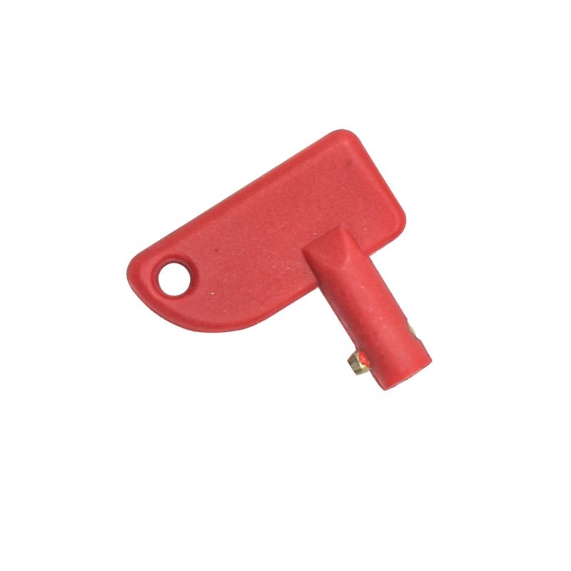 Red Mini Battery Disconnect Switch Spare Key for Cars, Boats, Trucks_voghion.com