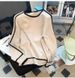 Ženska oblačila 2024, pomlad in jesen, pleteni puloverji z dolgimi rokavi za ženske, ohlapna zunanja oblačila, puloverji, nove ženske spodnje majice_voghion.com