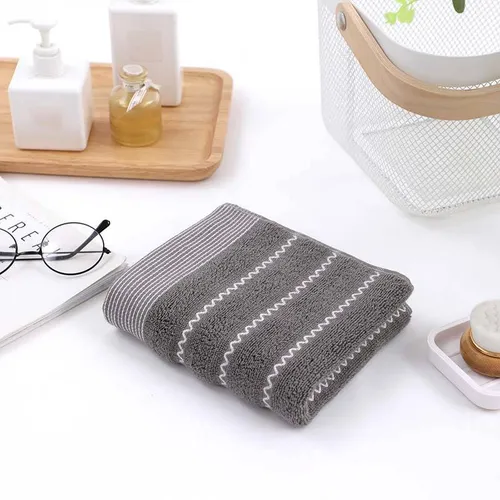 Premium Combed Cotton Bath Towel - Extra Large & Thick Super Soft & Absorbent Face Towel For Home Gym Hotel (Set Of 2)_voghion.com