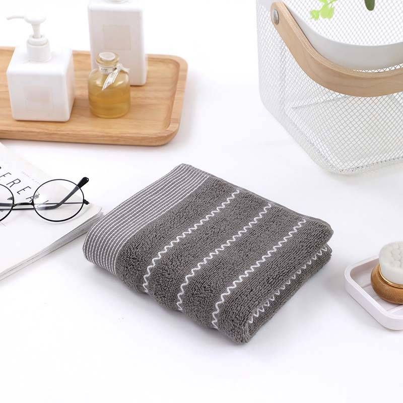 Premium Combed Cotton Bath Towel - Extra Large & Thick Super Soft & Absorbent Face Towel For Home Gym Hotel (Set Of 2)​_voghion.com