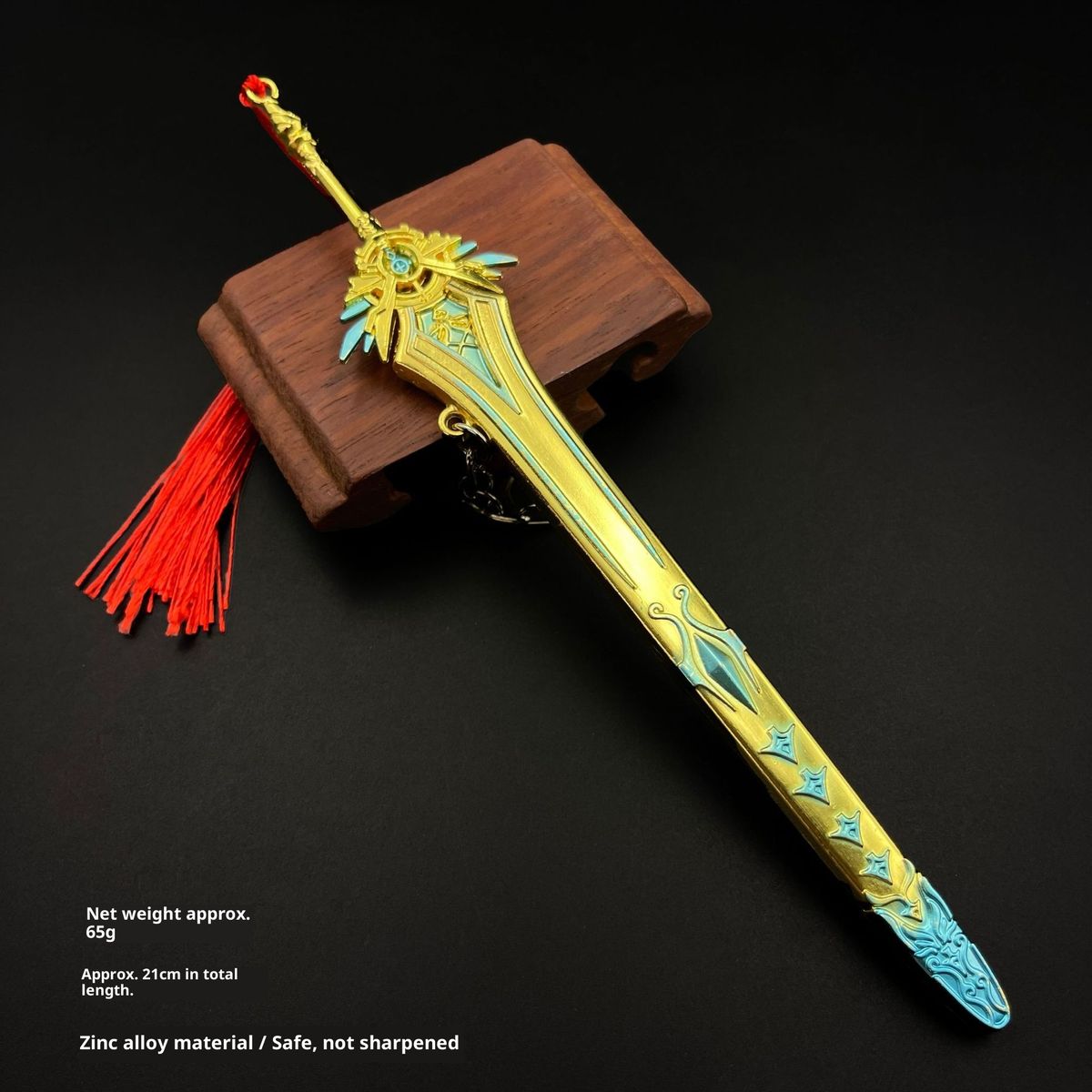 Premium Zinc Alloy Weapon Replica Collection - Skyward Pride 21CM, Wolf's Gravestone 22CM, And More_voghion.com