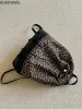Fashion Y2k Womens Casual Street Leopard Print Drawstring Bag Large Capacity Rucksack Bolsos De Mujer 240829_voghion.com