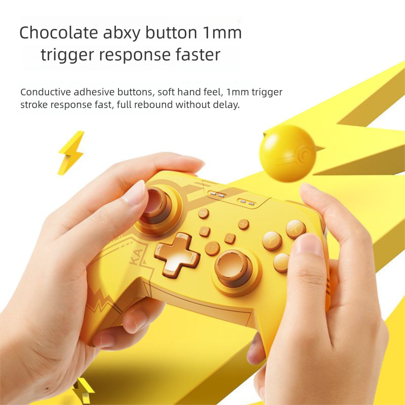 Switch Game Hall Joystick Wireless Adapter For PC Tablet Steam Console Bluetooth Controller_voghion.com