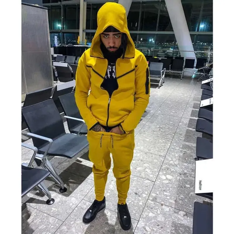 Trainingsanzüge 2023S Herren Sportanzug Baumwolle Marke Tech Fleece Gute Qualität Hoodie Männliche Trainingskleidung Sweatshirt Set_voghion.com