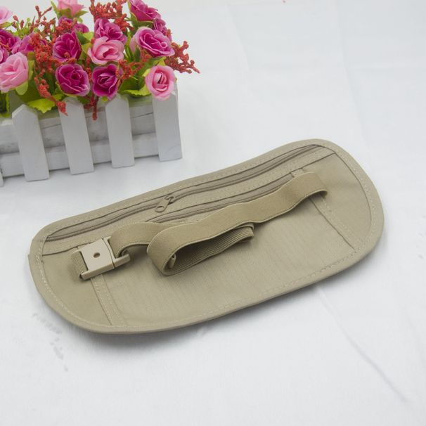 Açık Hava Spor Hırsızlığa Karşı Dayanıklı Koşu Bel Çantası, Çok Fonksiyonlu Cep Telefonu Tutucu, Pasaport Çantası_voghion.com