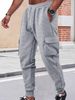 Men's Plaid Jogger Pants – Stylish Checkered Cargo Pants With Drawstring Waist & Belt Loops (6 Colors, S-XXXL)_voghion.com