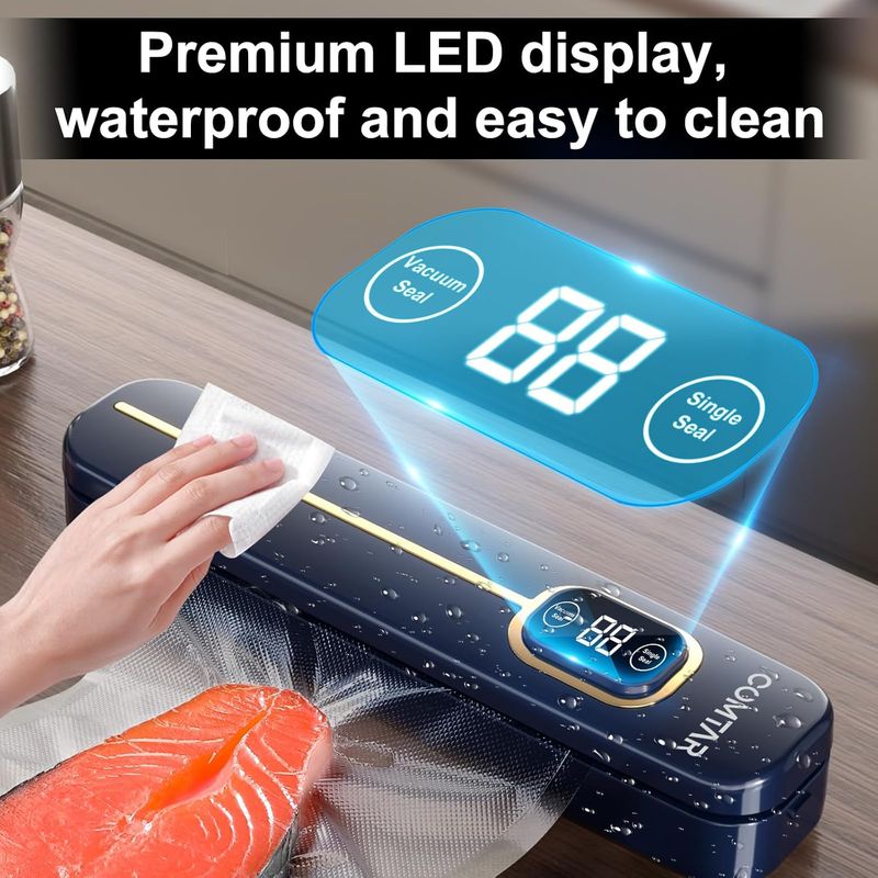 Pro Vacuum Sealer - 4 Mode Digital｜Auto Air Seal｜EU Plug_voghion.com