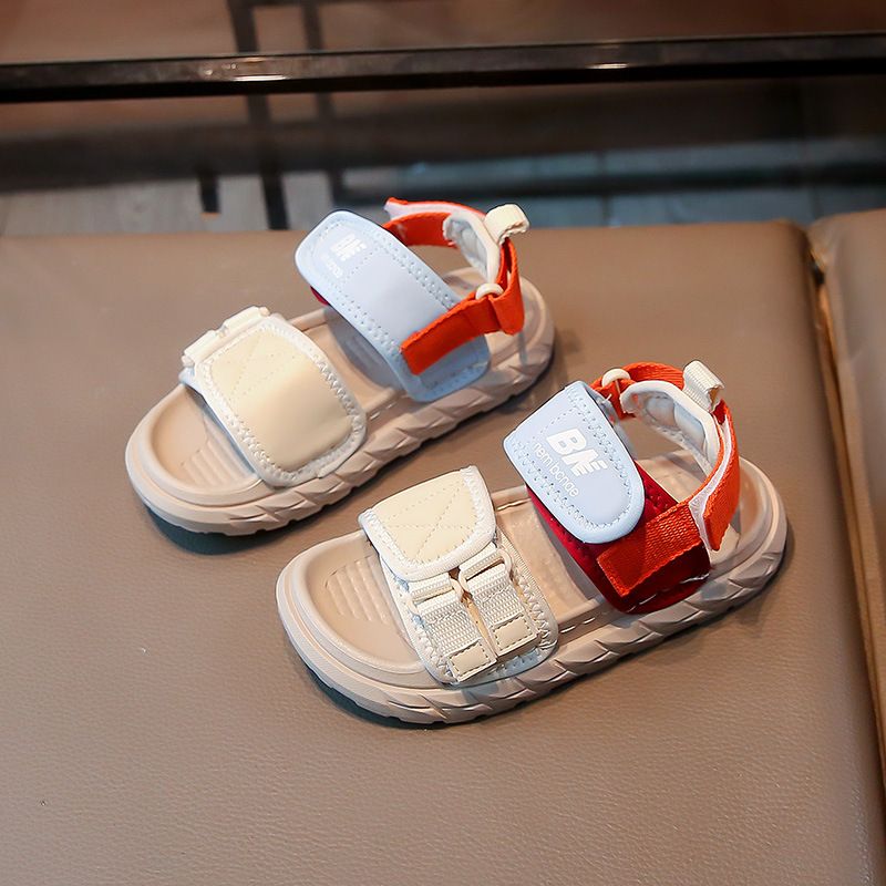Children's Shoes Summer Girls Beach Shoes Soft Bottom Non Slip Boys Adjustable Sports Sandals_voghion.com