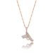 Silver Pistol Full Zircon Pendant New Hip Hop Necklace Jewelry_voghion.com