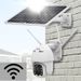 Low Power Consumption Surveillance Wireless WiFi Security Dome Smart Remote Night Vision Outdoor Solar Camera_voghion.com