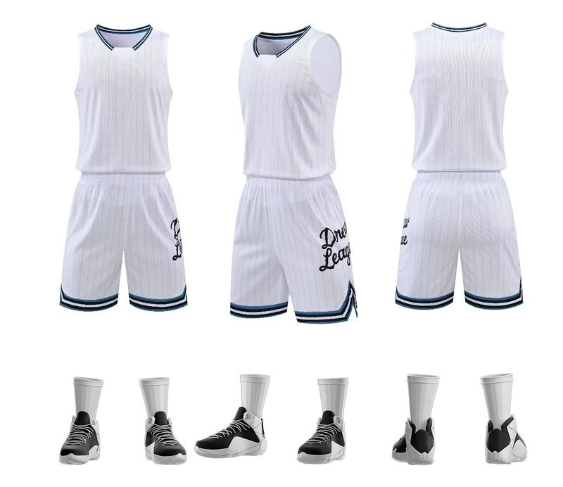 2023 American style printing enterprise Spring Festival competition training team jersey basketball men's set_voghion.com