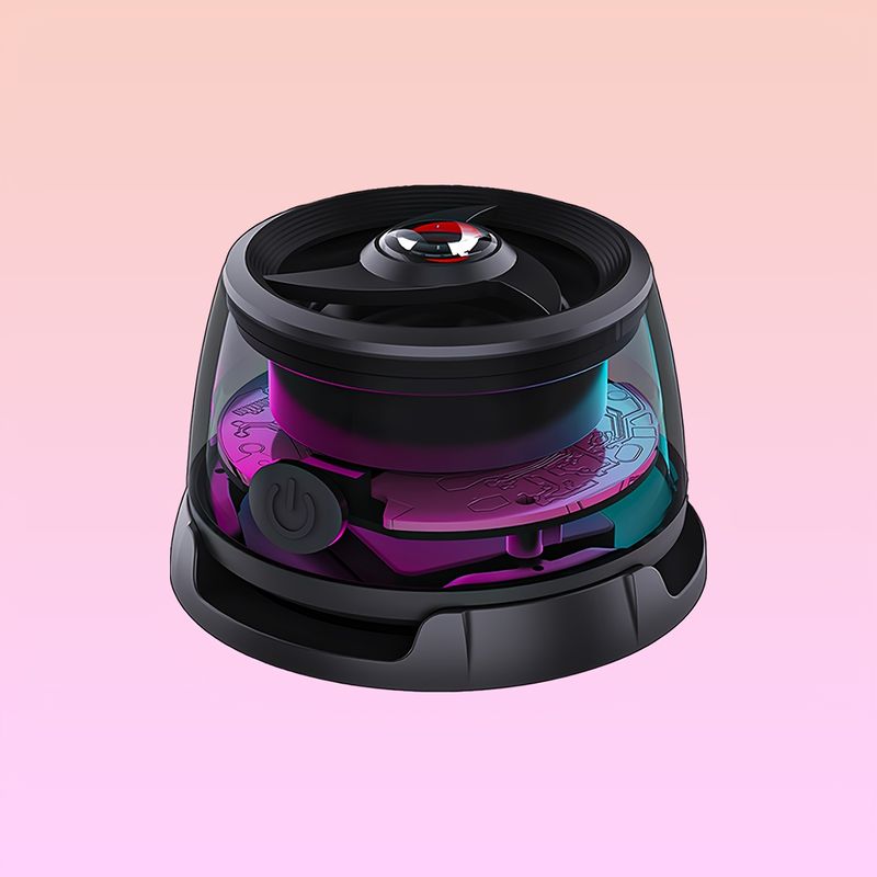 [Suono portatile con qualità del suono palpabile] Suono magnetico creativo, può essere posizionato e utilizzato a piacimento. La combinazione perfetta di praticità e qualità del suono._voghion.com