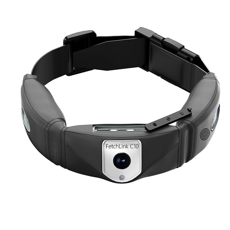 C10 Smart Pet Collar Monitors Health Multi Function Dog Training Device 4K Pet Perspective Locator_voghion.com