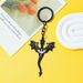 Four-pterosaur Zinc Alloy Keychain Cool Fantasy Book Merchandise Keychain Pendant Student Accessories_voghion.com