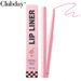 Lipliner Clubday Matte Nude Outline Lipliner Langanhaltender, wasserfester, rotierender Lippenstiftstift_voghion.com