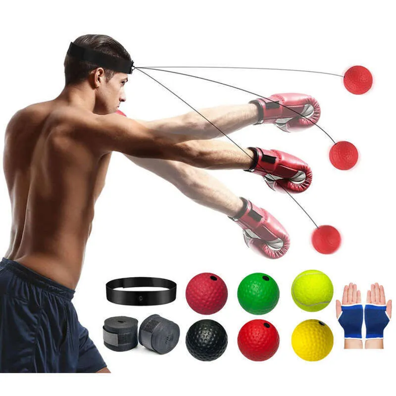 Uz galvas piestiprināta boksa refleksa bērnu cīņas dekompresijas burvju ātruma bumba, pieaugušo spēju apmācība, fitnesa un_voghion.com