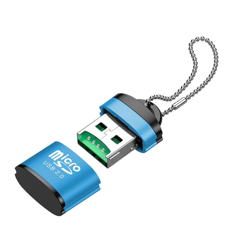 Baitong Mini MicroSD Telefon mobil Memorie TF de mare viteză Difuzor Calculator Cititor de carduri neutru En-gros_voghion.com