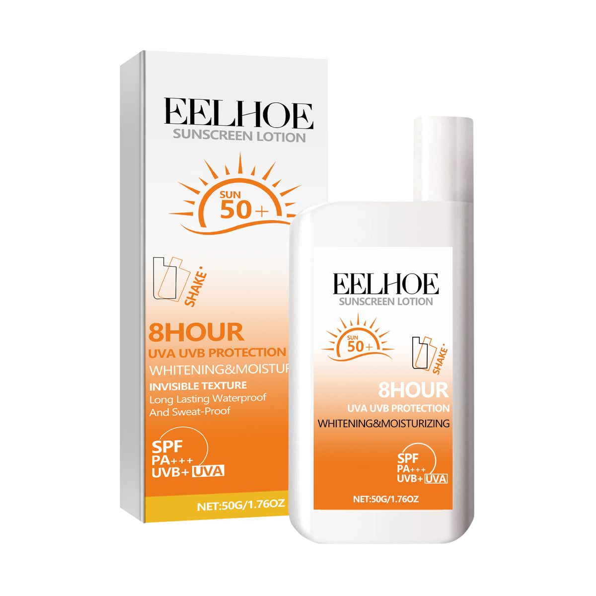 EELHOE liquid protective cream for outdoor body UV isolation, skin protection, moisturizing, refreshing, and non greasy_voghion.com
