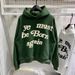 CPFM Rebirth KANYE Same Style Ye Must Be Born Again Foam Print Letter Fleece-Lined Hoodie_voghion.com