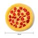 Soft Plush Sound Dog Toy Doughnut Pizza Shape Pet Squeaky Toys For Small Medium Large Dog Puppy Cleaning Teeth Chew Toys_voghion.com