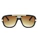 XaYbZc Markendesign Männer Sonnebrëller Vintage Männer Quadrat Sonnebrëll Gradient Sonnebrëll UV400 Schieten Gafas de sol hombre_voghion.com