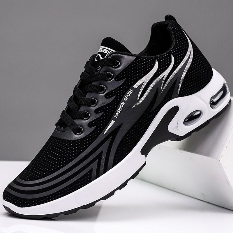 MenShoes Running Shoes Sneakers Synthetic Shock Absorption Easy To Clean Breathable Footgear Footwear_voghion.com