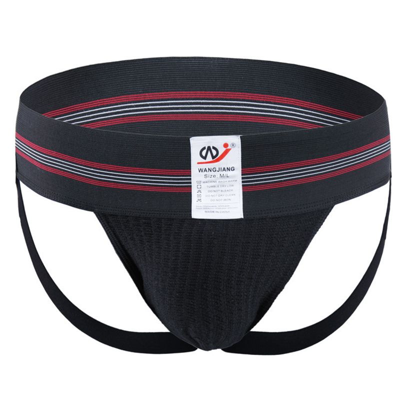 Men's Cotton Sexy Classic Breathable Hip-Lifting Sports Double-Breasted Underwear For Men_voghion.com