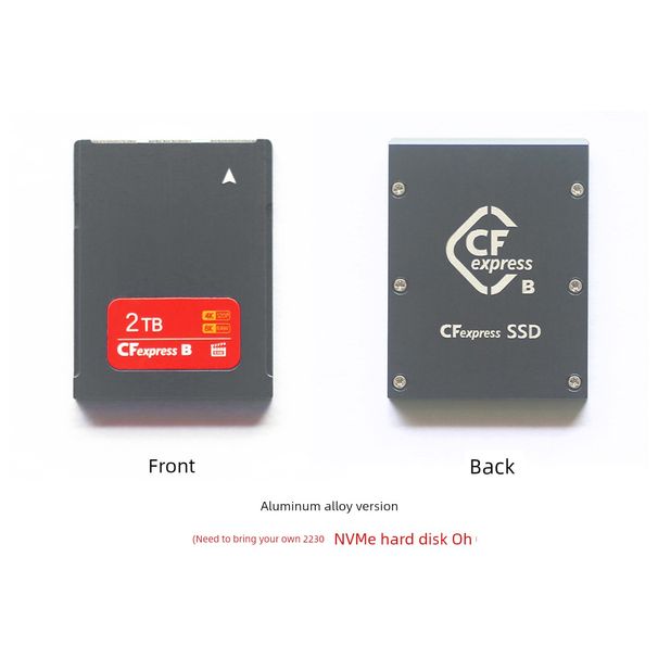 Punainen kupari-alumiiniseos metalli CFe-B-sarja Type B -kortti tee-se-itse Nikon Z6/Z7/Z9 Canon R5/3_voghion.com