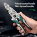 Foldable Stripper, Pulley Design Multi-function Electrician Wire Stripper Winding Crimping Pliers Hand Tool_voghion.com