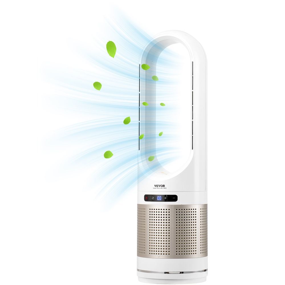 34' Oscillating Tower Fan 8H Timer 16.4ft/s High Velocity With Remote Control_voghion.com