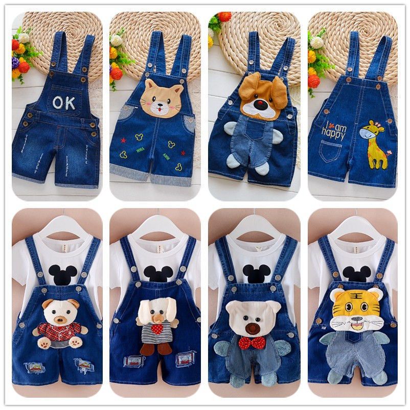 Kids’ Clothing Children's Pants Boys Girls Pants Children's Overalls Jeans Baby Jumpsuit Children's Clothing_voghion.com