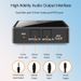 Bluetooth 5.0 Transmitter Receiver Wireless Adapter Low Latency 3.5mm AUX Jack Optical SPDIF Audio Adapter For PC TV Car Speaker_voghion.com