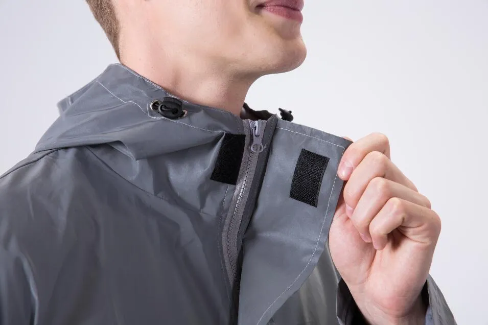Men's Clothing outdoor sports street dance reflective windbreaker hooded jacket without hip hop jacket_voghion.com