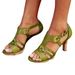 Large Heel 2025 Summer New Taizhou Women's Sandals_voghion.com
