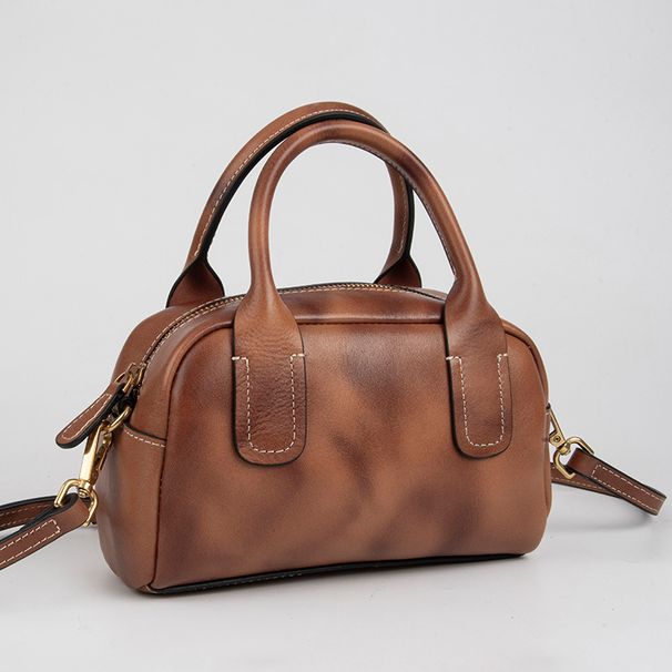 Neue Damen-Umhängetasche aus Leder, Kopfschicht-Rindsleder, Nischenmode, vielseitiges High-End-Gefühl,_voghion.com