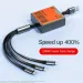 3 In 1 Multi USB Fast Charging Cable Retractable 100w Type C Charger Cord For IPhone 14 13 12 11 Pro Max Xiaomi_voghion.com