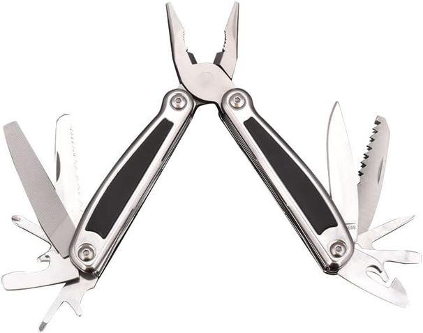 Multitool, 16 In 1 Multitool, Gifts For Men, Stainless Steel Multipliers, Camping Tools, Foldable & Self-Locking, Bottle Opener, Screwdriver, Etc._voghion.com