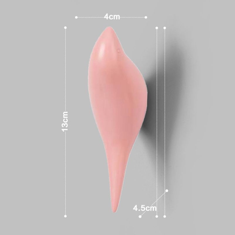 Home wall decoration with birds, animal hooks, wall decorations, clothes hanging hooks behind doors, three-dimensional clothes and hats hooks_voghion.com