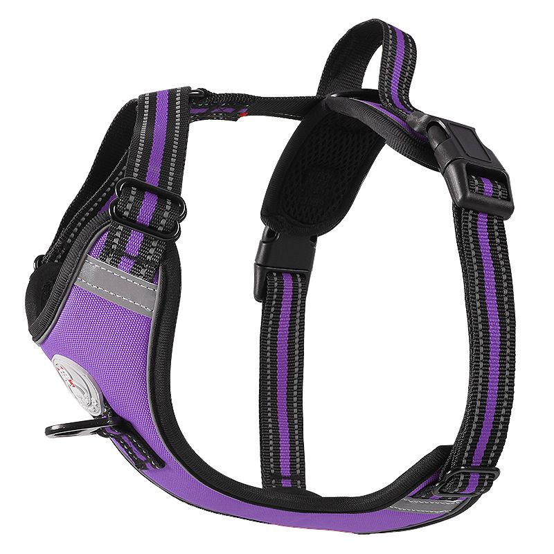 Adjustable Reflective Leash Washable 3D Dog Vest Style Pet Harness_voghion.com