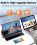 EVICIV Oplaadbare draagbare monitor 120Hz touchscreen 15,6" IPS HDR 1080P USB Type-C Ingebouwde 10800mAh-batterij Weergave_voghion.com