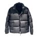 Men's Clothing Down Jacket Men's Winter Short Down Jacket With Stand Collar, Thickened Black Casual Duck Feather Puffer Coat For Couples_voghion.com
