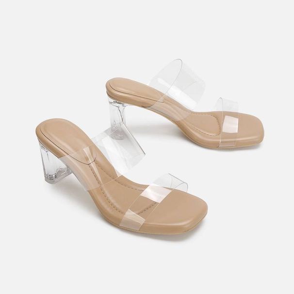 Transparenta höga klackar kvinnor chunky sandaler sommar utomhus sandaler_voghion.com