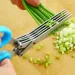 Multi-functional Stainless Steel 3/5 Layer Kitchen Scissors Pepper Shredded Chopped Scallion Cutter Laver Cut Cooking Tool_voghion.com